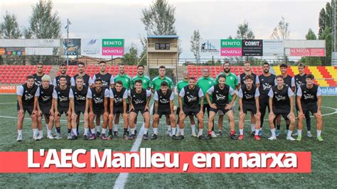 L Aec Manlleu Comen A La Pretemporada Youtube