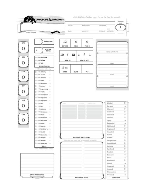 Kryx Rpg Character Sheet Kryxrpg Pdf Tabletop Games Gaming