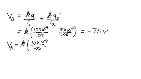 SOLVED Two Stationary Point Charges Q1 10 NC And Q2 8 0 NC Are 0