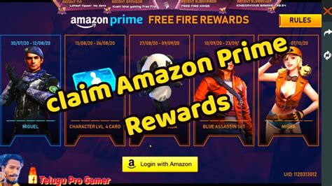 How To Claim Amazon Prime Rewards In Free Fire YouTube