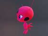 D Model Tikki Kwami From Miraculous Ladybug A Rigged D For Blender