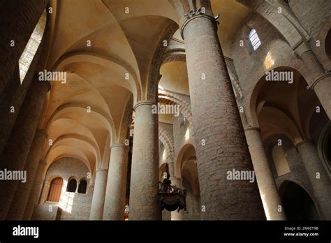 Tournus France October The Interior Of Saint Philibert