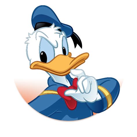 Donald Face Circle Mickey Mouse And Friends Donald Duck Mickey