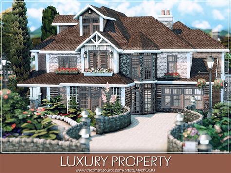 The Sims Resource Luxury Property Unfurnished Shell