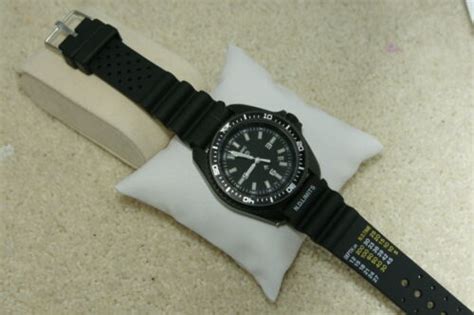 Nd Limits Silicone Xl Divers Black Watch Strap Fits Seiko Citizen 18 24mm Pin Ebay