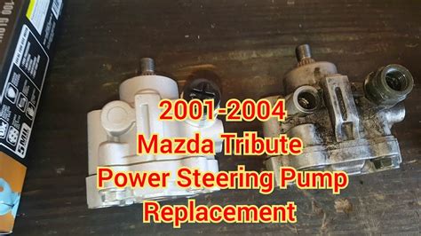 How To Replace Mazda Tribute Power Steering Pump L V