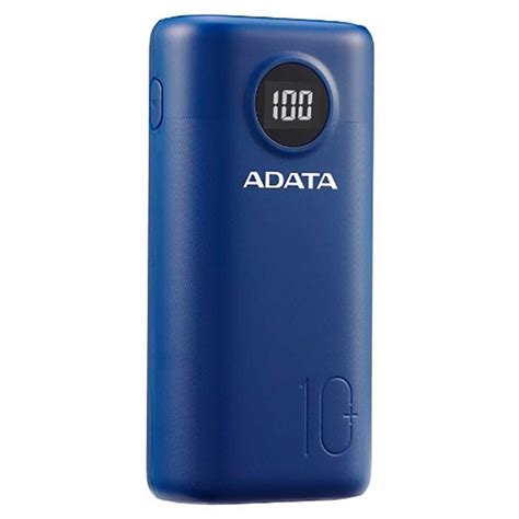 Power Bank Adata Ap10000Qcd Dgt Cdb 10000 Mah Azul Marino