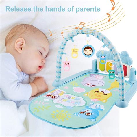 Cyber And Monday Deals 2024 Clearance Baby Games Activity Fitness Mat