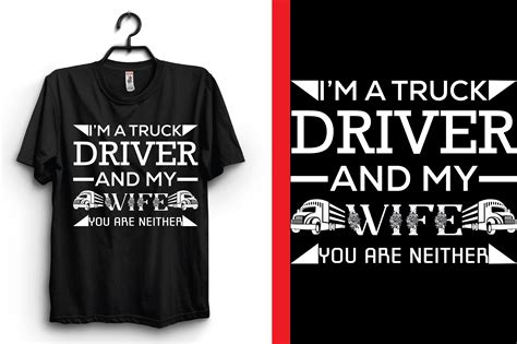 Truck Driver T Shirt Design Graphic By Print Design Society · Creative