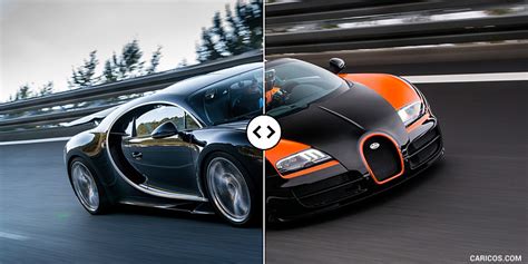 Bugatti Chiron vs. Veyron GS Vitesse