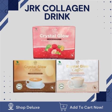 Original Crystal Glow Collagen Drink Juice Coffee By Jrk Dream