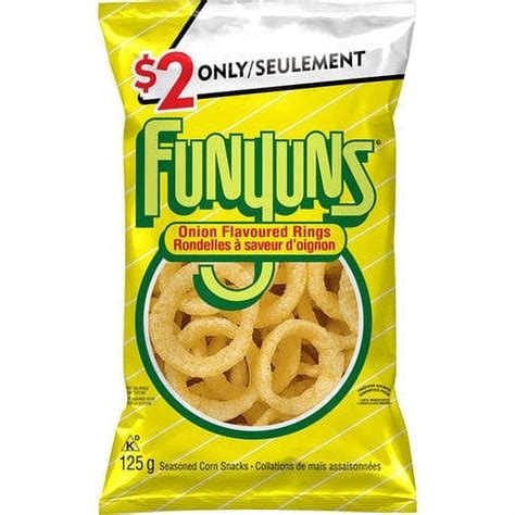 Funyuns Onion Flavored Rings 125g44 Oz Imported From Canada