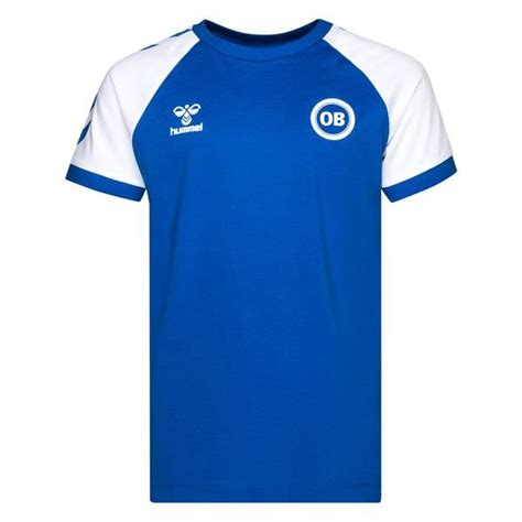 Odense Boldklub T Shirt Fan Blå Hvid Børn unisport dk