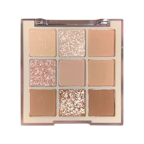 Dlrvadru Eyeshadow Palette Milk Eyeshadow Tea Nine Color Acrylic Series