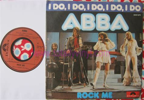 Totally Vinyl Records Abba I Do I Do I Do I Do I Do Rock Me Inch