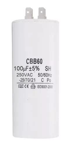 Capacitor Condensador Cbb Uf V Terminal Mfd V Mercadolibre