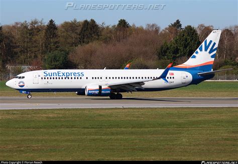 TC SNT SunExpress Boeing 737 8HC WL Photo By Florian Resech ID