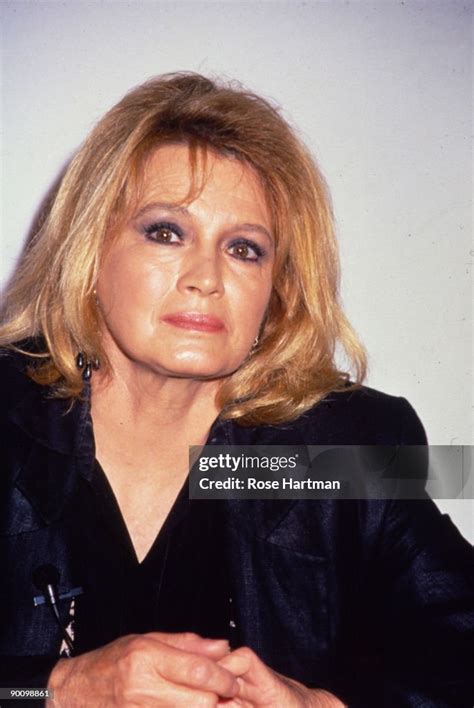 Portrait Of American Actress Angie Dickinson As She Sits With A News Photo Getty Images