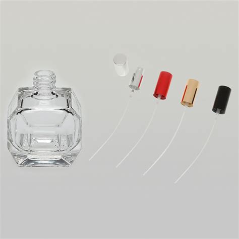 BulkPerfumeBottles 2 Oz 60ml Super Deluxe Globe Cut Clear Glass