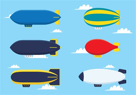 Blimp Free Vector Art - (7,436 Free Downloads)