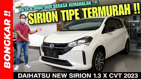 Bongkar Daihatsu New Sirion X Cvt Review Exterior