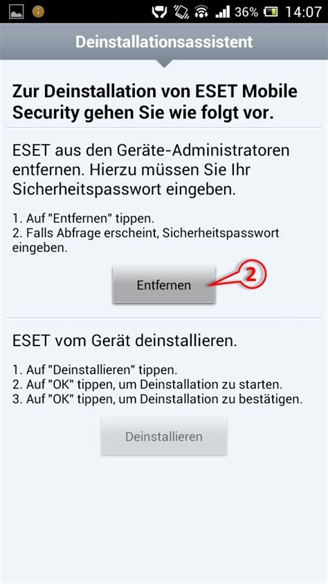 KB3413 Wie upgrade ich von ESET Mobile Security für Android Version 1