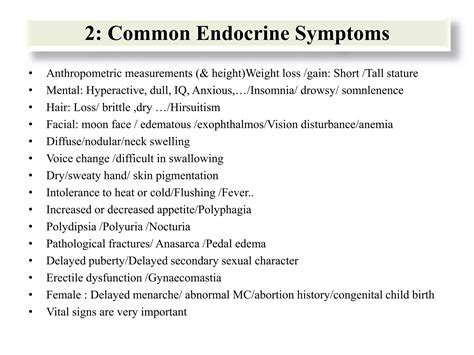 History Taking Clinical Assessment Of Endocrine System Pdf