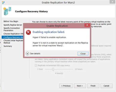 How to fix common Hyper-V Replication errors