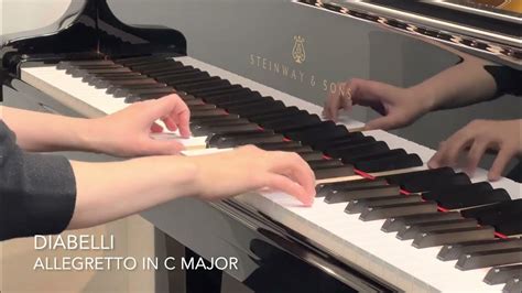 Diabelli Allegretto In C Major Op125 10 ／ ディアベリ：アレグレット ハ長調 Op125 10