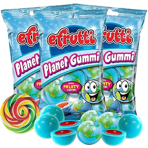 Planet Shaped Gummy Candy Snacks On The Go Sweet Treats