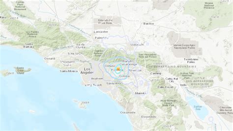 3.8 magnitude earthquake rattles Ontario area, USGS says - ABC7 Los Angeles