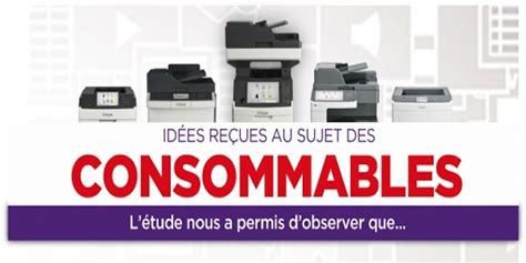 Infographie Idées Reçues Sur Les Consommables Dimpression