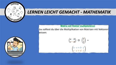 Matrix Mit Vektor Multiplizieren YouTube