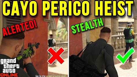 GTA Online Updated Cayo Perico Heist Solo Guide Stealth December