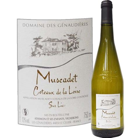 Muscadet Coteaux De La Loire Sur Lie Domaine Des Genaudi Res L