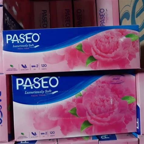 Jual Tissue Paseo Luxurious Soft Facial Box 120 Sheet Shopee Indonesia