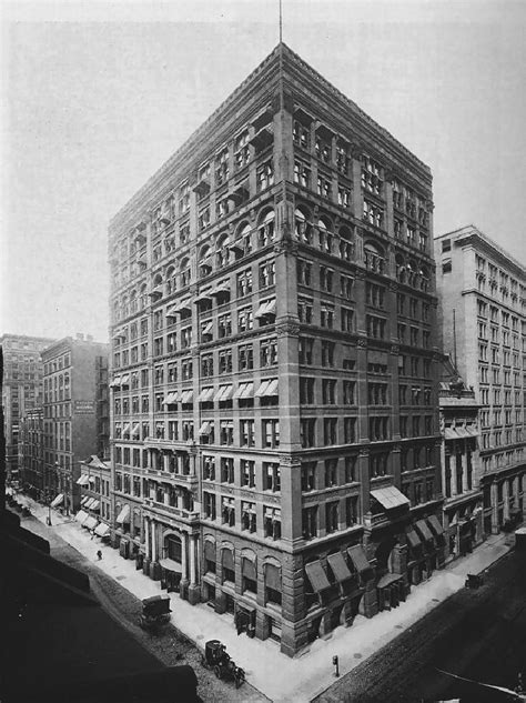 Home Insurance Building Chicago 1885 William Le Baron Jenney La