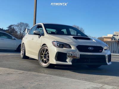 Subaru Wrx Sti Base With X Konig Countergram And Yokohama