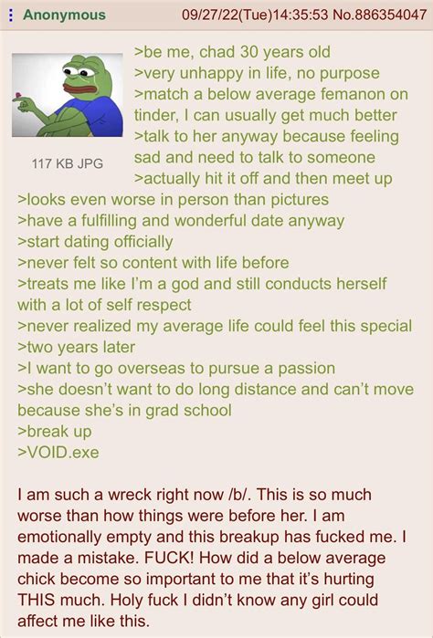 Anon Discovers Love R Greentext