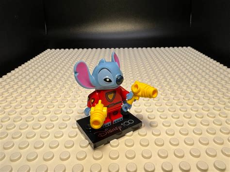 Stitch Lego Collectable Minifigure Disney Etsy