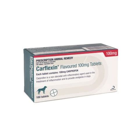 Carflexin Carprofen Flavoured 100mg 100 Tablets Pet Circle Pharmacy