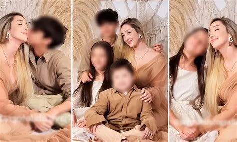 Romina Gachoy se luce con hijos de Angie Jibaja en tierna sesión de fotos