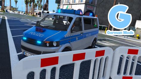 VW T5 NRW Police ELS Reflection GTA 5 Mods