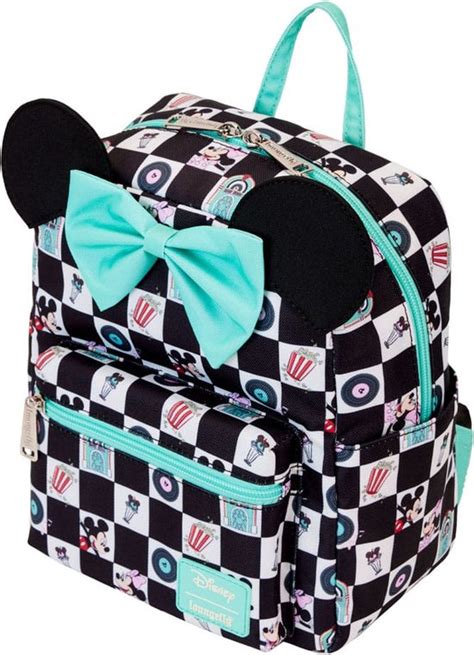 Disney By Loungefly Mini Backpack Mickey Minnie Date Night Aop Bol