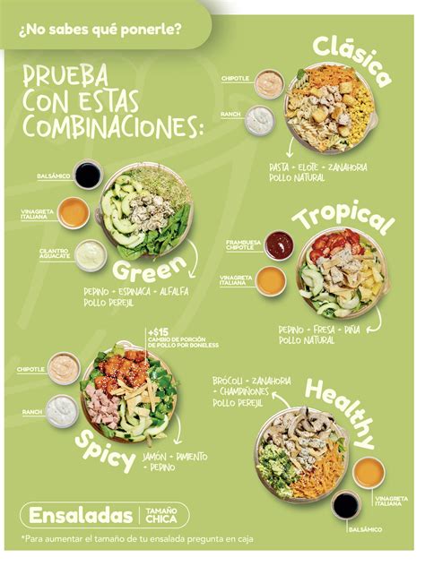 EAT SALAD - MENU - QR - HERMOSILLO