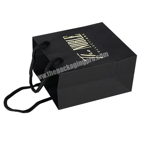 Gift Packaging Shopping Paper Bag With Own Design Wholesale