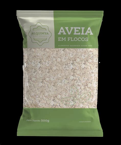 Aveia Em Flocos 500g Alquimya Dos Cereais