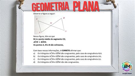 Exerc Cio Sobre Congru Ncia De Tri Ngulos Ex Semana Geometria