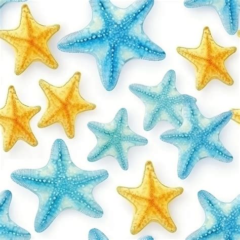 Im Genes De Estrella Mar Azul Acuarela Descarga Gratuita En Freepik