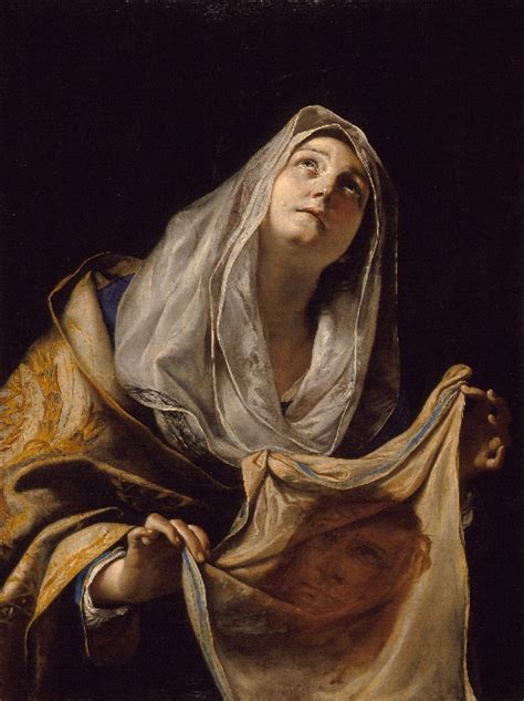 Saint Veronica With The Veil Painting Mattia Preti Oil Paintings